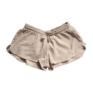 brandy melville pink thermal shorts